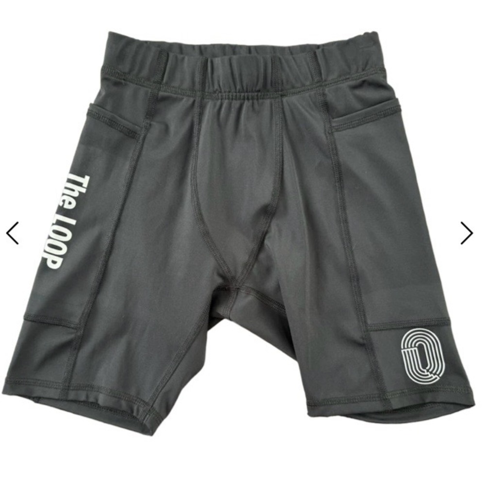 Men's Athletic Compression Shorts - Black